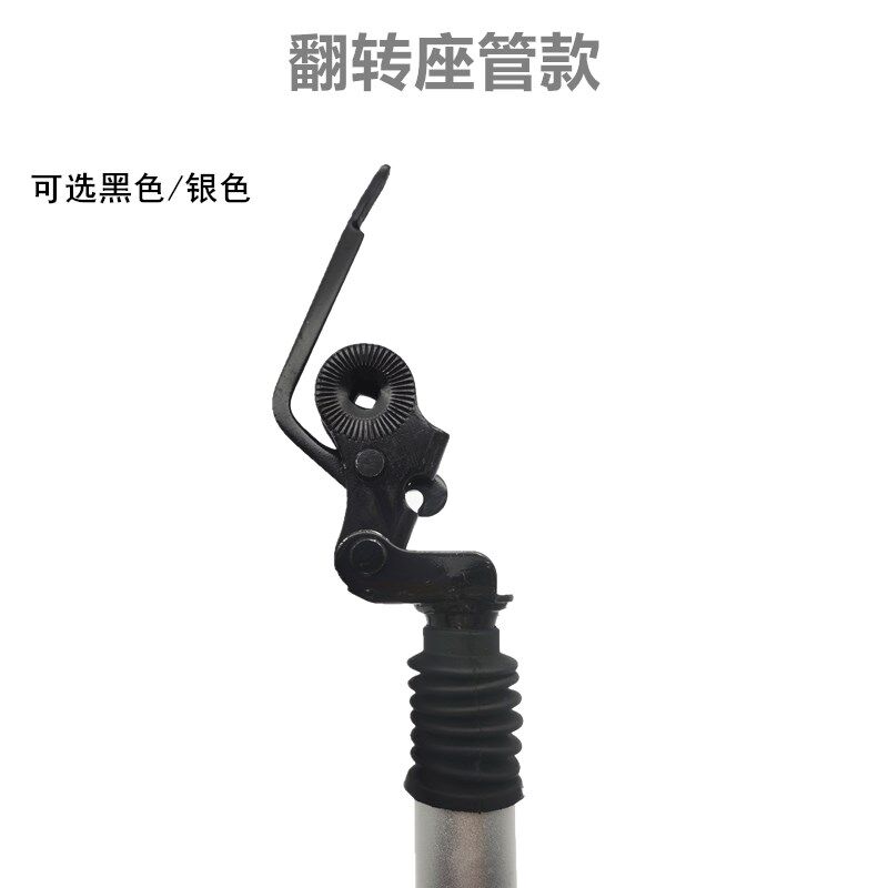 代驾车避震座管 折叠电动车31.8/33.9减震翻转座杆直头弹簧坐杆
