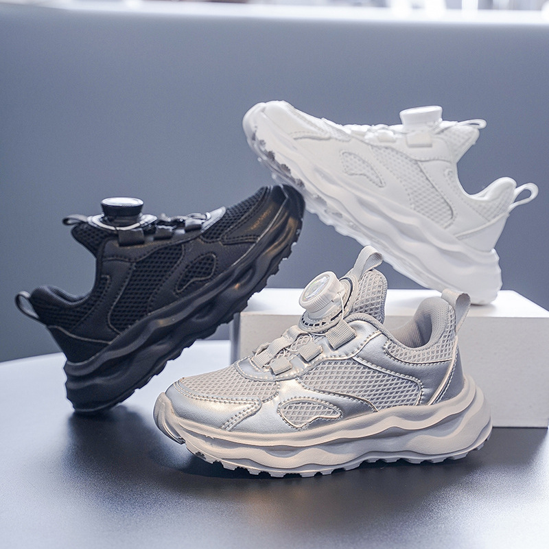 ABC kami晋江童鞋儿童小白鞋网面透气街舞鞋男童跑步鞋女童运动鞋