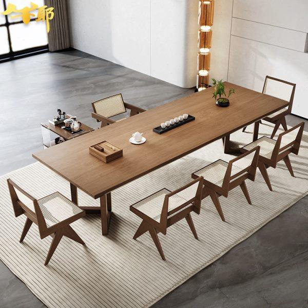 北欧简约实木泡茶桌椅客厅公室接待桌椅民宿白蜡木大板泡茶桌,商业/办公家具,茶台/茶桌,淘宝优惠券,粉丝福利购,淘宝优惠卷