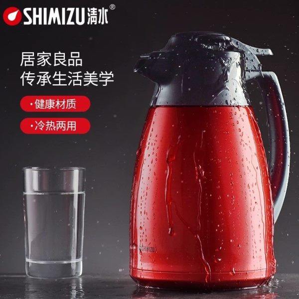 清水 304真空不锈钢保温壶大容量家用暖壶车载热水瓶办公室保温瓶,餐饮具,保温壶,淘宝优惠券,粉丝福利购,淘宝优惠卷