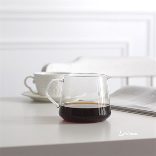 小西郊 耐热玻璃分享壶 咖啡壶冰滴J滤V60简易手冲咖啡下壶