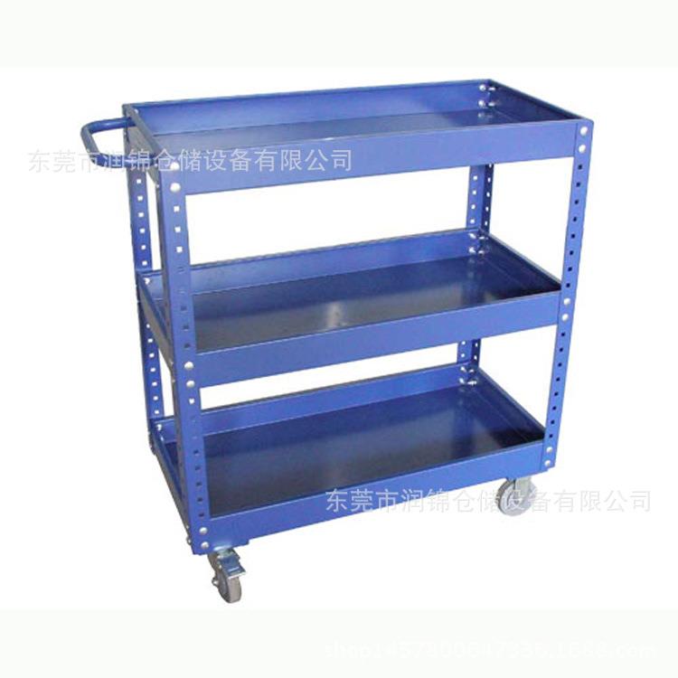 三层工具车手推车车间移动维修零件小推车汽保汽修工具车加厚钢制