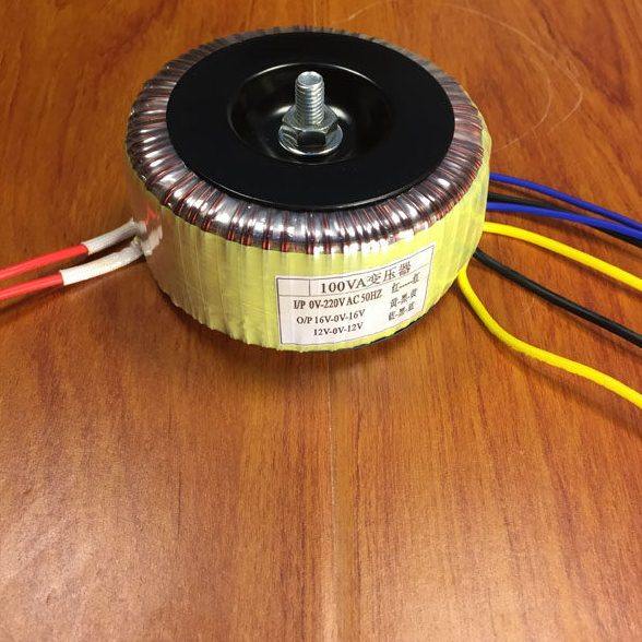 100W环形变压器 220V转双16V 3.1A +12V 0.8A