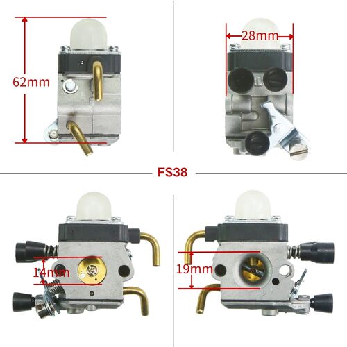 FS38化油器适用于 STHIL FS85 FS85R FS80 72 74 75 C1Q-S97card