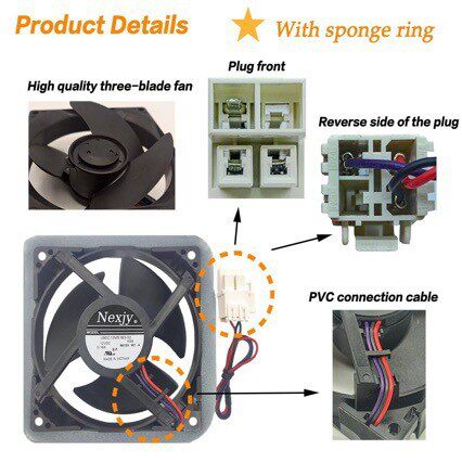 DA81-06013A DA31-00287A适用于三星冰箱蒸发器风扇电机12v