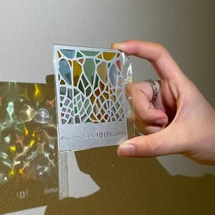 西班牙米拉之家圣家堂 透光书签 磁吸金属冰箱贴 旅行礼物送闺蜜