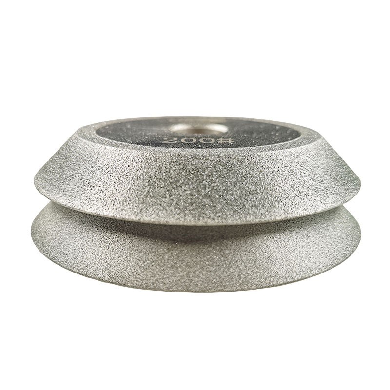 产地货源现货砂轮磨轮斜l轮磨刀金刚石电镀78*12.7*10厚45度