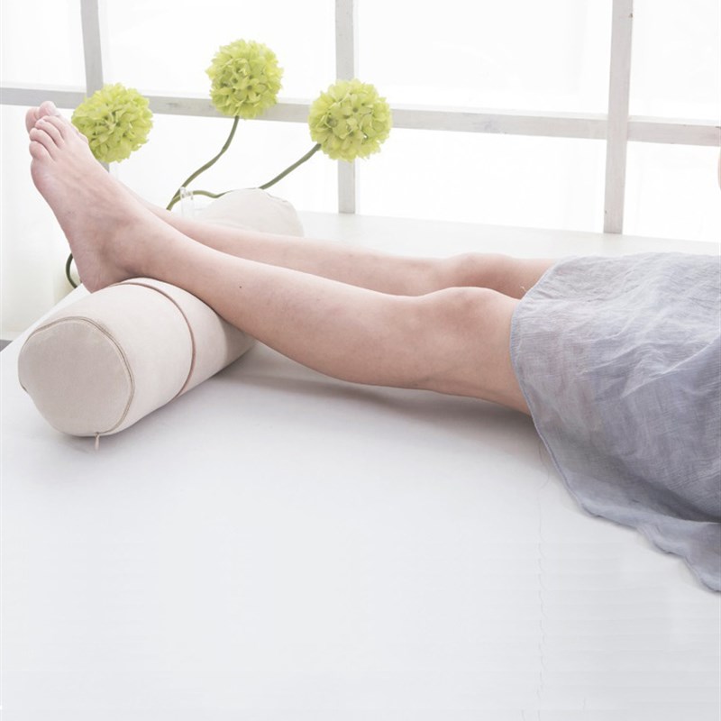 1VPR足浴垫脚舒适抬脚圆枕头睡觉夹腿抱枕长条圆柱形颈椎枕糖果护