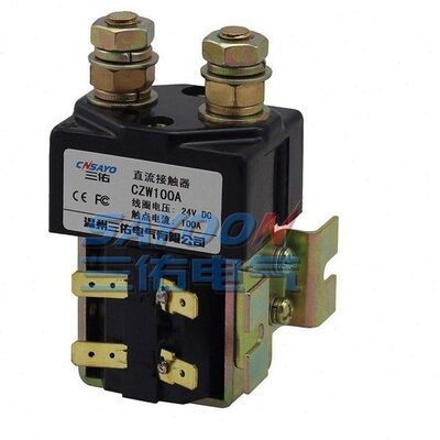 CZW50A ZJW-100A 200A 300A 400A三佑直流接触器DC12V 24V 48V60V