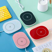 保温垫保温白色塑料陶瓷牛奶水杯圆形北欧杯垫塑料家用北欧保温碟