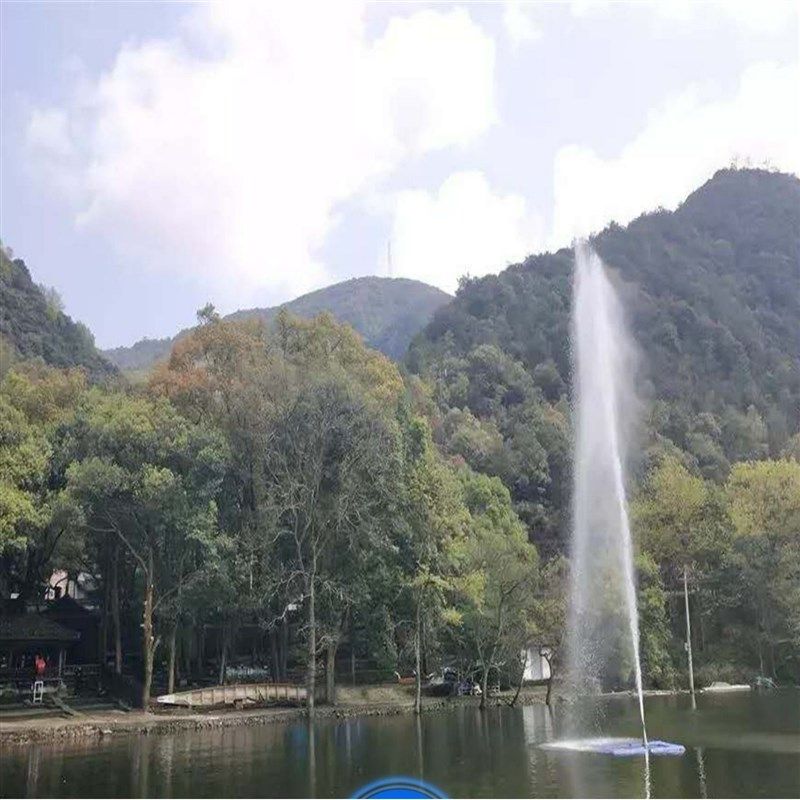 网红项目高空威亚喊泉30米音乐喷泉50米广场感应泉户外大型新游乐