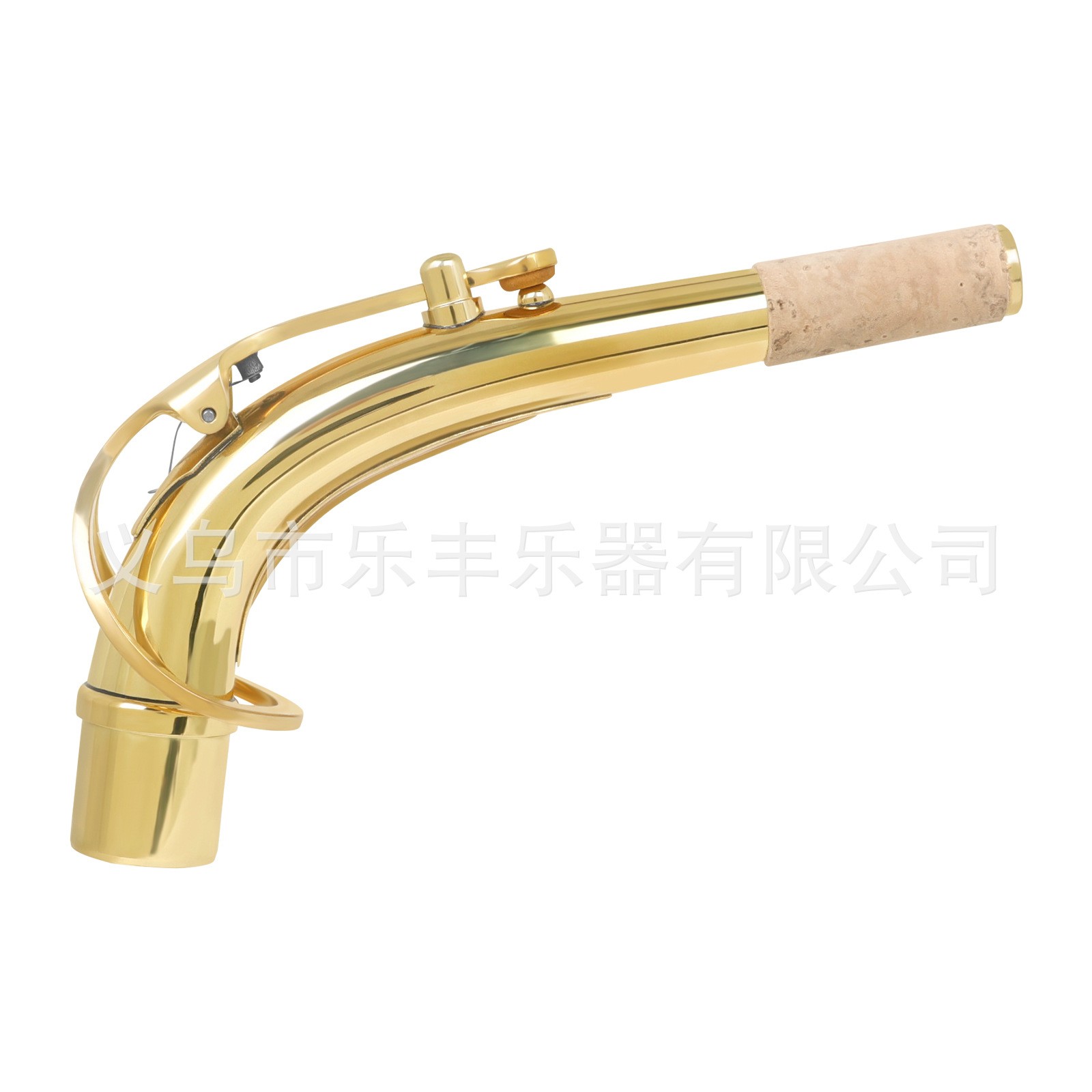 HK·LADE高端中音萨克斯弯脖+软木高端纸盒装黄铜吹嘴套装