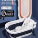 婴儿洗澡盆宝宝浴盆可折叠幼儿坐躺大号浴桶小孩家用新生儿童泡澡