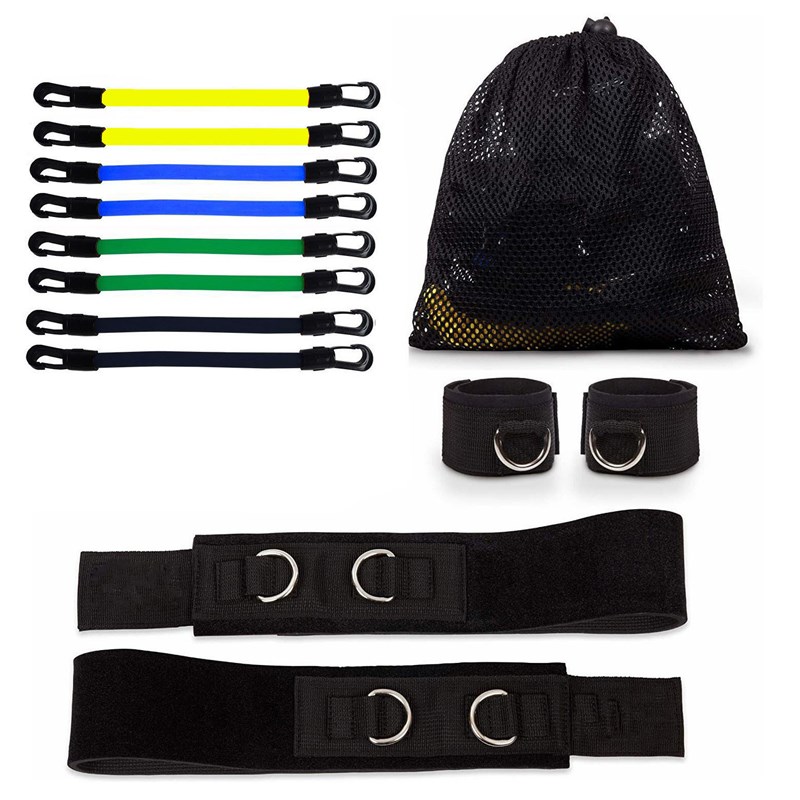 腿部力量训练绳 弹力绳阻力绳 室内训练运动高抬腿皮筋爆发力训