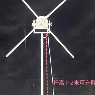 电动旋转风车木马气球派对路引多功能铁艺架插电升降方便牢固支架