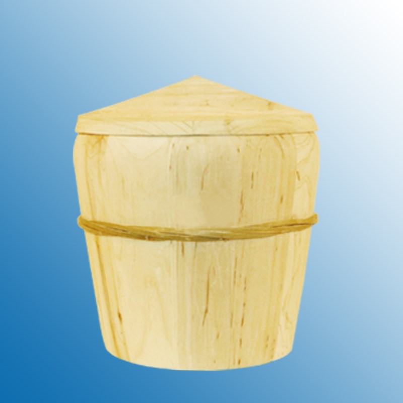 7GWO 贵州木制蒸饭桶餐具笼架提锅竹制蒸笼饭甑子饭团大木桶传统