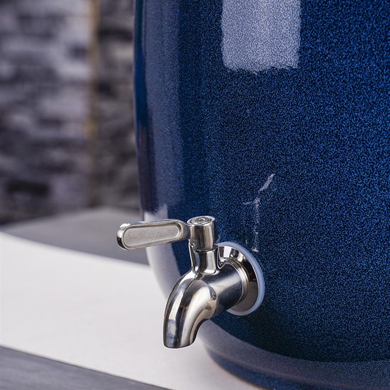 油缸陶瓷带盖家用厨房花生油菜油山茶油密封30斤50斤装油罐耐高温