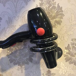 包邮发廊专用电吹风机架子水晶圈风筒座美发理发店浴室墙上架壁挂