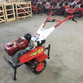 家用转向式 大功率微耕机 8马力柴油风冷履带微耕机