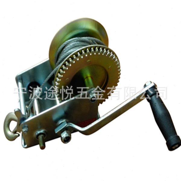 厂家供应3000LBS钢丝绳手摇绞车 船用手动绞盘 游艇拖车绞盘,搬运/仓储/物流设备,绞盘,淘宝优惠券,粉丝福利购,淘宝优惠卷