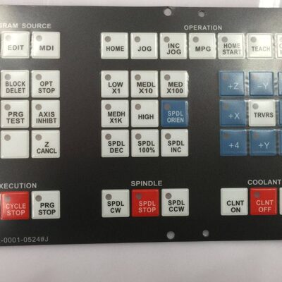 发那科丽伟机按键膜A98L-0001-0524T/0524J/0524#S02/0524#CH