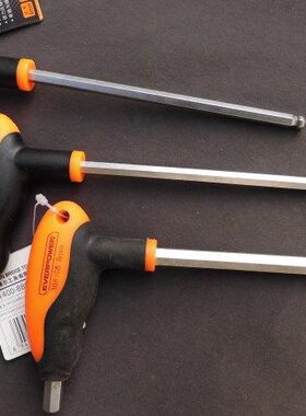 艾威博尔T型六角扳手2-10mm拐杖平头六角扳手S2钢内六方T型扳手