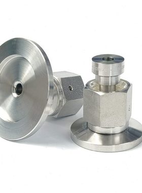 KF/NW10 16 25 4050真空法兰转1/4 3/8 1/2 3/4 1英寸VCO密封接头