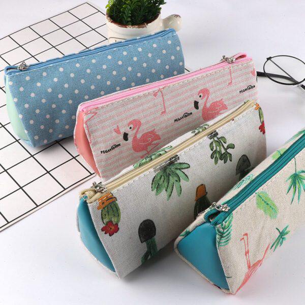 韩国铅笔袋 韩版小清新大学生可爱初中高中学生新简约男女文具盒