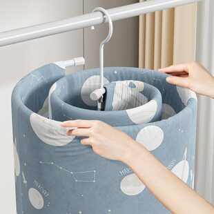 晒被子神器螺旋式晾衣架阳台家用大圆形旋转挂凉晾晒床单被罩专用