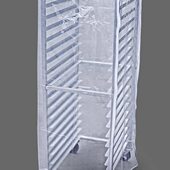 cs烤盘面包盘架罩移动式 托盘架烘培台车透明防尘罩十个起定 制尺