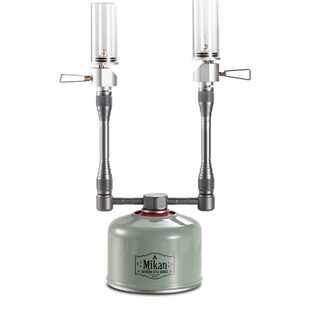 柯曼户外铝合金燃气灯瓦斯灯增高延长杆气灯GL-140灯杆配件