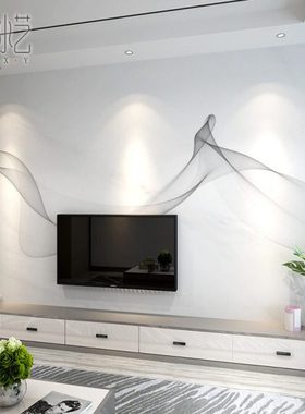 2021新款3d电视背景墙壁纸客厅5d立体壁画影视墙布8d现代简约墙纸