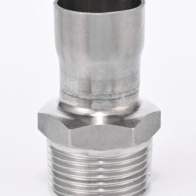 承插焊管件外丝直接304薄壁不锈钢水管外接外螺纹接头304直通316