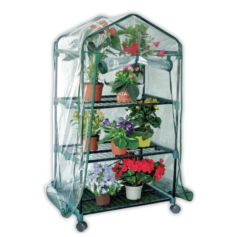 三层多肉小花房 阳台温室暖房 家庭园艺阳光房 育苗房花架