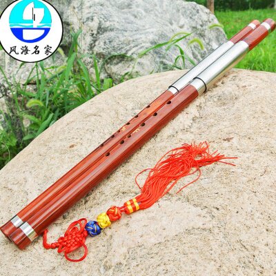 双管巴乌乐器横吹专业红木巴乌双管降B调+F调C调+G调横吹学生乐器
