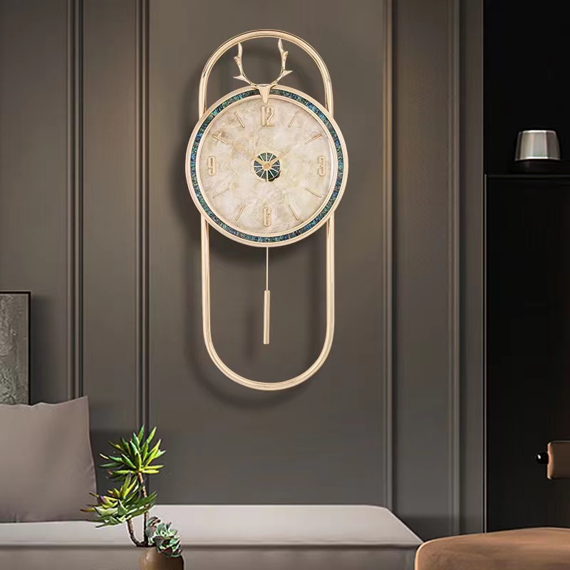 2023新款挂钟客厅家用时尚创意钟D表现代简约轻奢装饰挂墙时钟静