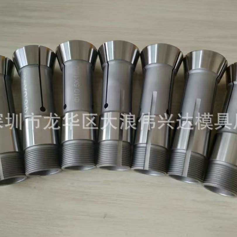 25型自动车床弹簧钢夹头数控仪表车床筒夹气动夹具直供