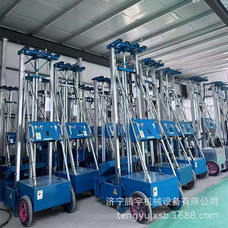 支持出口智能粉墙机全自动墙面抹灰机自动上下抹墙机60公分粉墙机