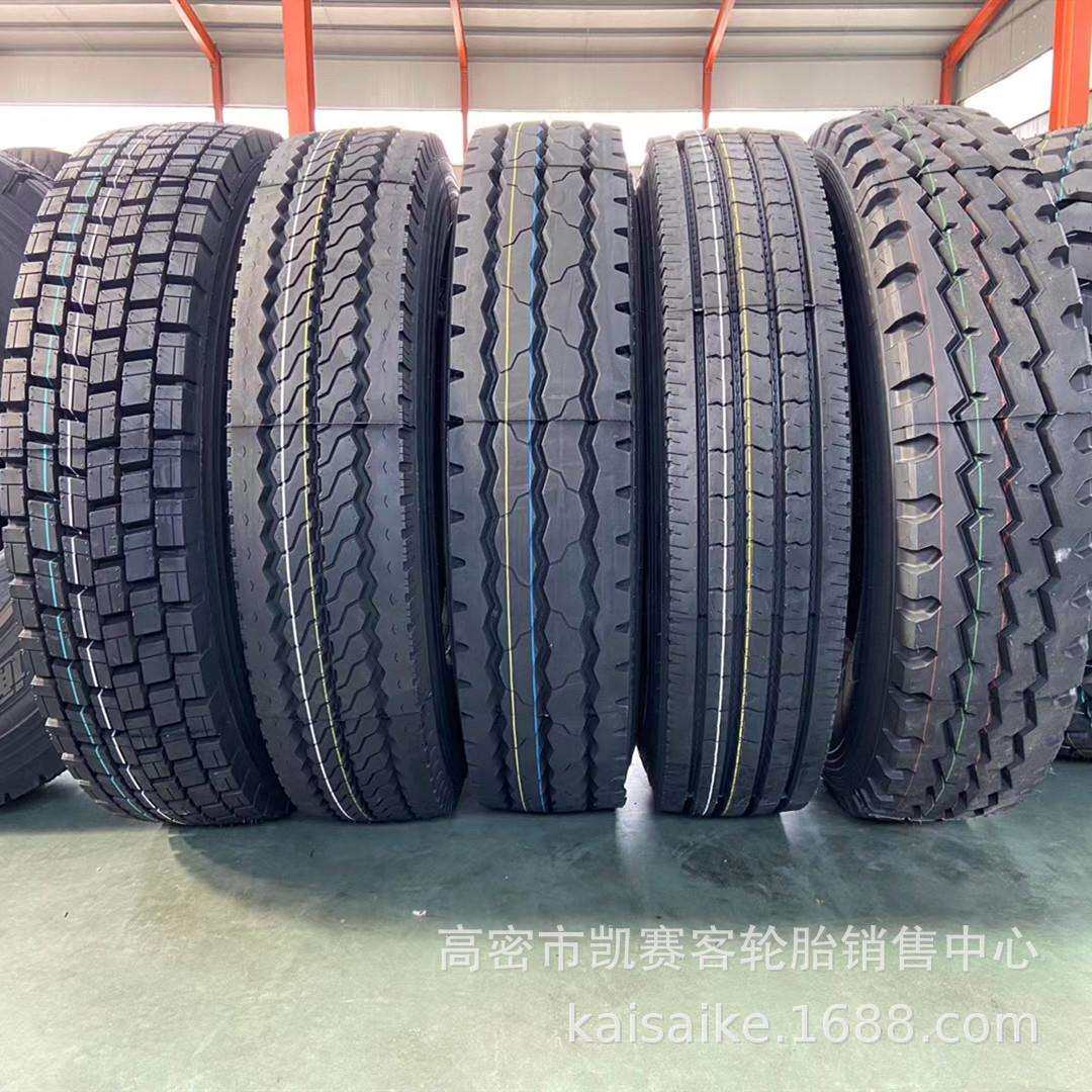 出口全钢真空拖挂车轮胎13 11 12R22.5 295 315/ 80 385/65R22.5