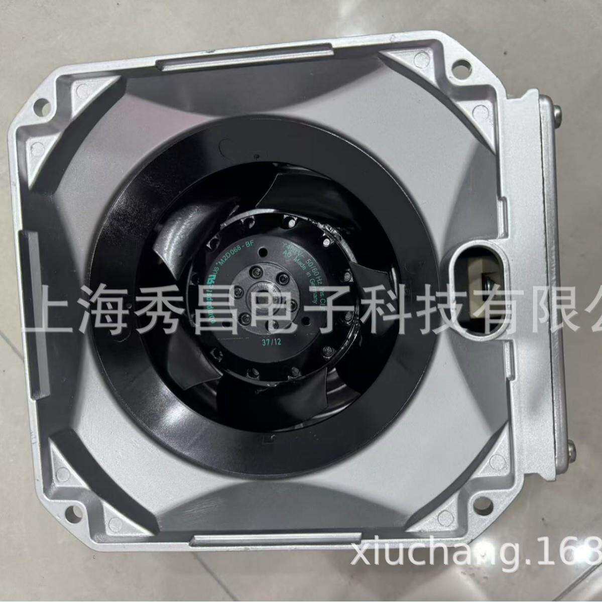 现货原装德国ebmpapst风机 W2D160-EB22-12 380V伺服主轴电机风扇