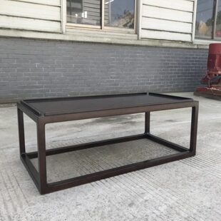 新中式茶几洽谈茶桌酒店售楼处实木茶台样板房客厅简约茶几定制