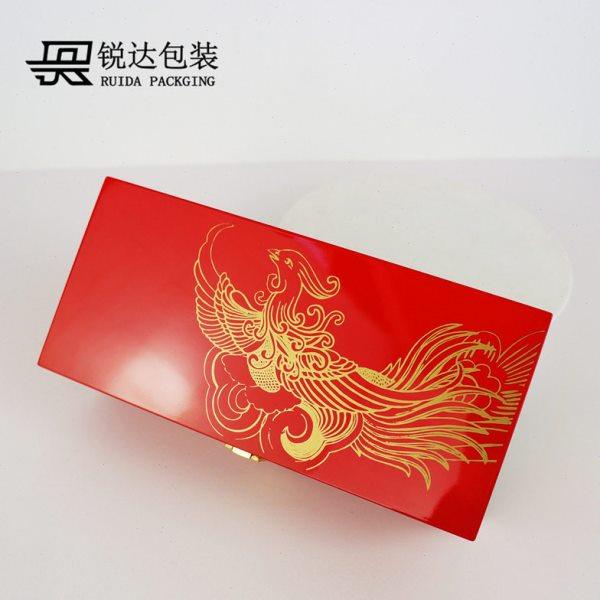 现货 大红色钢琴烤漆凤钗盒 喷漆三金首饰盒 发钗结婚首饰木盒,包装,首饰包装,淘宝优惠券,粉丝福利购,淘宝优惠卷