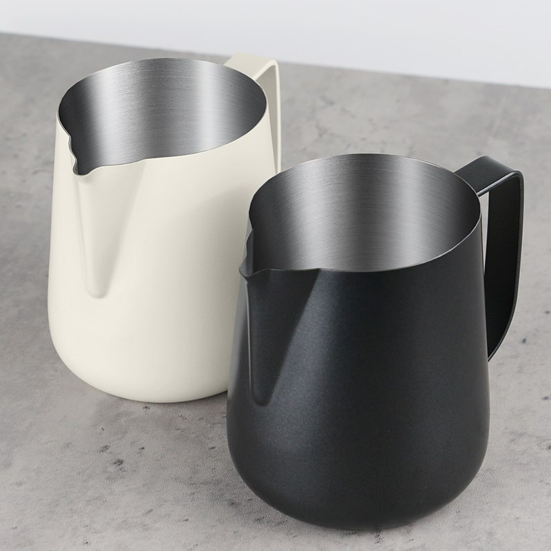 轰炸机子同款尖嘴3n04不锈钢专业级拉花杯拉花缸拉花壶咖啡打奶缸