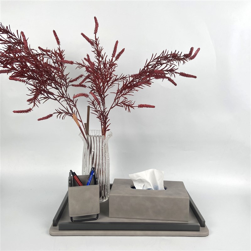 厂家供应中式高档简约酒店样板房别墅托盘纸巾盒收纳笔筒相框摆件