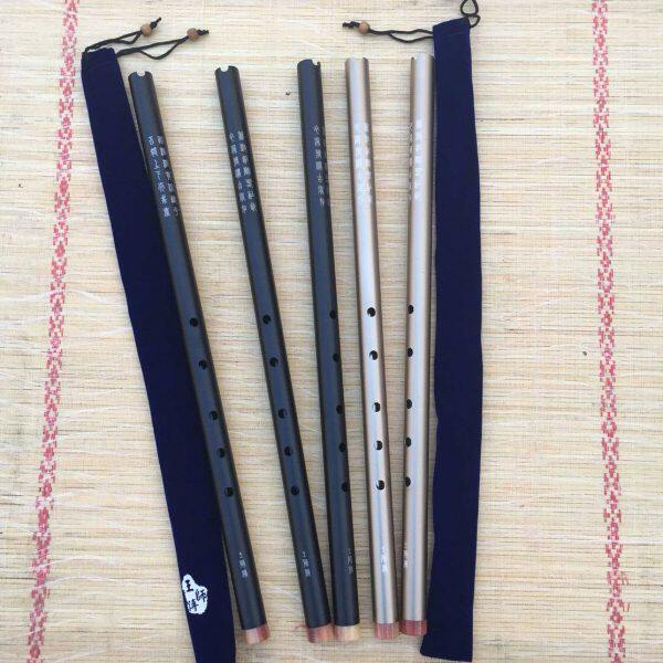 王师傅加吹嘴助吹铝合金六孔短箫南箫C调适合广东福建南箫