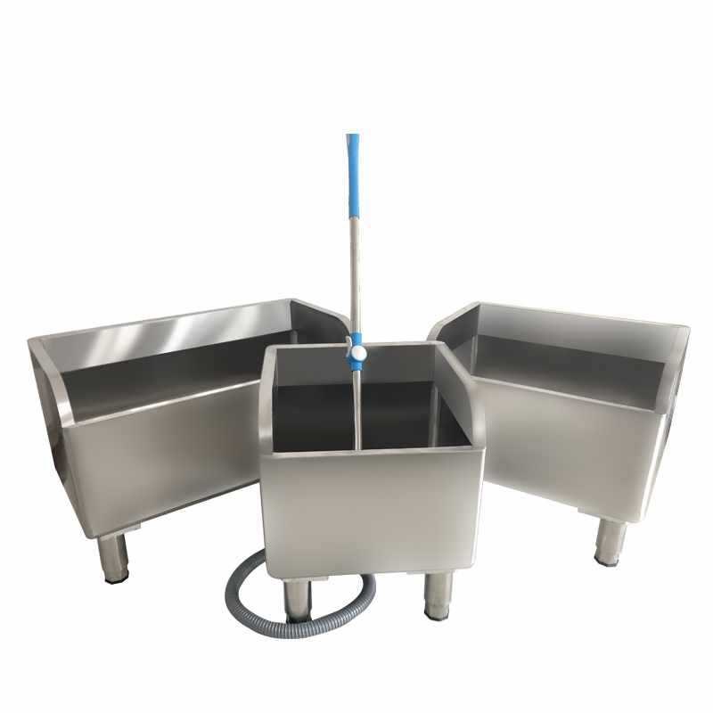 不锈钢拖把池阳台家用商用拖布池长方形卫生间一体学校定 制墩布