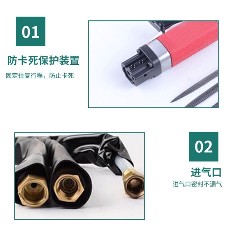 台湾AF5A往复式气锉 气动锉刀机工业级打磨修边去毛刺大功率气锉