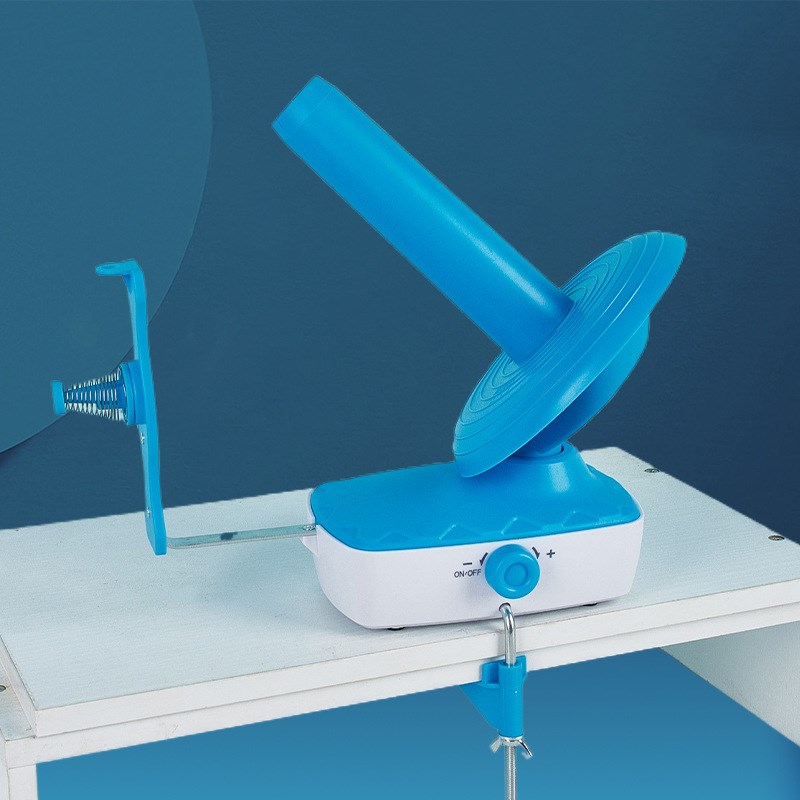 家用电动毛线绕线机大容量 自动旋转式绕线器 毛线团整理缠线工具