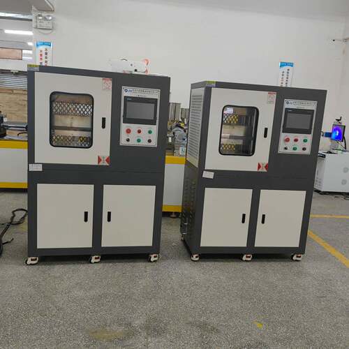 PLC程控硫化机0T50T100T塑料压片机电动橡胶加硫成型机