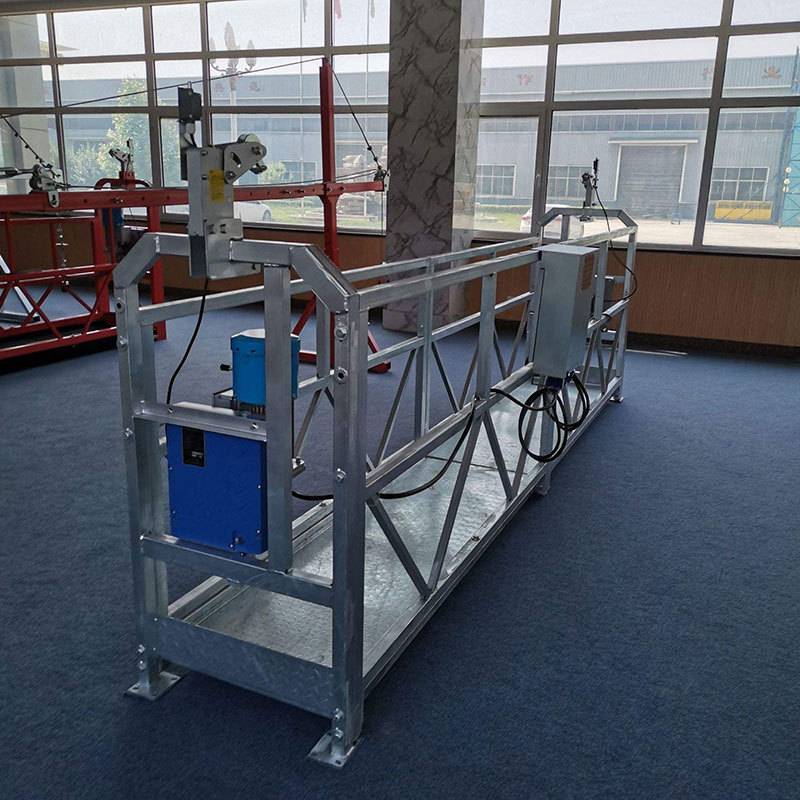 ZLP630电动吊篮提升机高空作业建筑外墙油罐烟囱河北无锡厂家直销